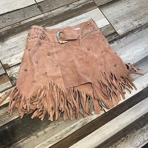 Pink Western Skirt